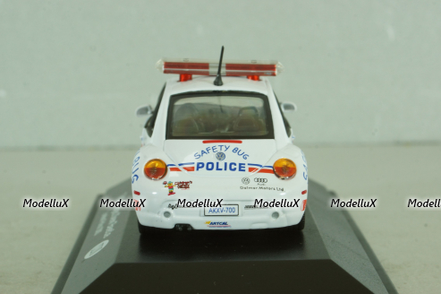 Volkswagen New Beatle, London Police of Canada 2003, white, Cararama 1:43