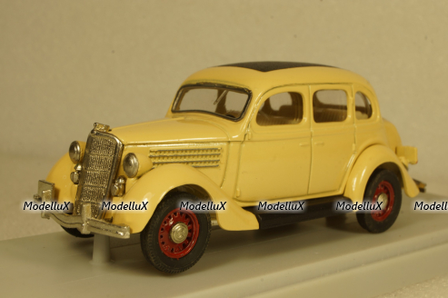 Ford V8 fordor touring sedan 1935, Beige, Rextoys 1:43