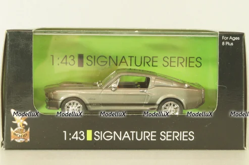 Shelby GT500 1967, grey, 43202, Yat Ming 1:43