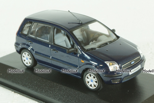 Ford Fusion 2002, dark blue, Minichamps 1:43