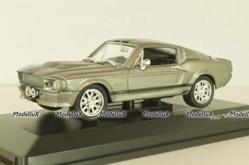 Shelby GT500 1967, grey, 43202, Yat Ming 1:43