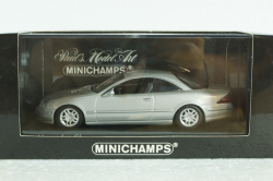 Mercedes CL 500 1999, silver metallic, 430038024, Minichamps 1:43 