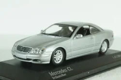 Mercedes CL 500 1999, silver metallic, 430038024, Minichamps 1:43 