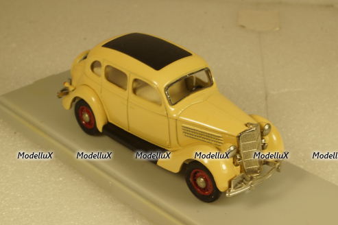 Ford V8 fordor touring sedan 1935, Beige, Rextoys 1:43