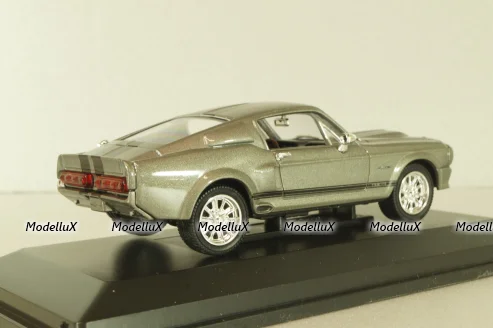 Shelby GT500 1967, grey, 43202, Yat Ming 1:43