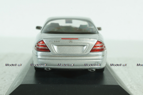 Mercedes CL 500 1999, silver metallic, 430038024, Minichamps 1:43 