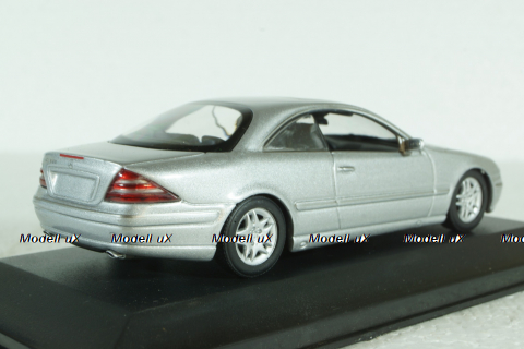 Mercedes CL 500 1999, silver metallic, 430038024, Minichamps 1:43 