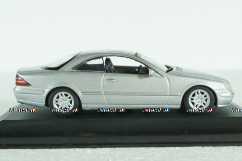 Mercedes CL 500 1999, silver metallic, 430038024, Minichamps 1:43 
