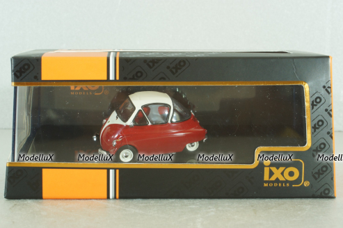 ISO Isetta 1955 red/white, CLC312N, IXO 1:43