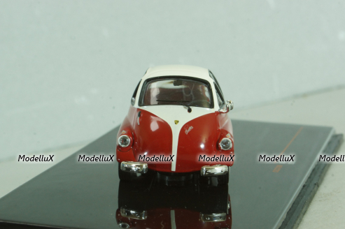 ISO Isetta 1955 red/white, CLC312N, IXO 1:43