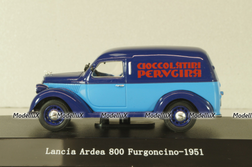 Lancia Ardea 800 Furgon "Perugina" 1951, blue/light blue, 530644, Starline 1:43