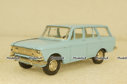 Москвич-427, голубой,Тантал/Радон 1:43