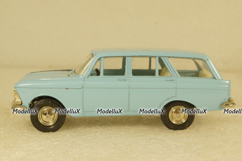 Москвич-427, голубой,Тантал/Радон 1:43
