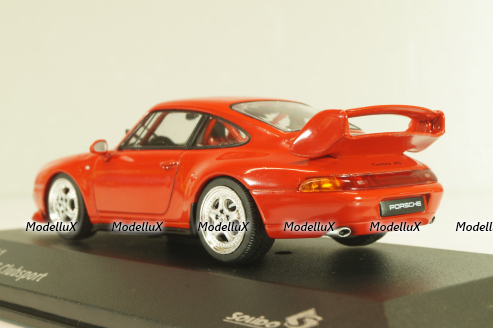 Porsche 911 (993) RS Clubsport red, 4313802, Solido 1:43