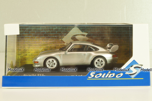 Porsche 911 (993) Carrera RS Clubsport silver, 4313803, Solido 1:43 Уценка!