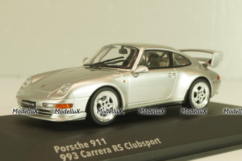 Porsche 911 (993) Carrera RS Clubsport silver, 4313803, Solido 1:43 Уценка!