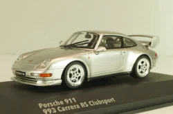 Porsche 911 (993) Carrera RS Clubsport silver, 4313803, Solido 1:43 Уценка!