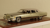 Cadillac Fleetwood Brougham Limousine 1976, silver, GIM018A, GIM 1:43