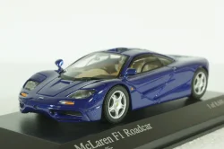 McLaren F1 Road 1996, blue metallic, 530133435, Minichamps 1:43