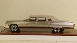 Cadillac Fleetwood Brougham Limousine 1976, silver, GIM018A, GIM 1:43