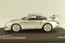 Porsche 911 (993) Carrera RS Clubsport silver, 4313803, Solido 1:43 Уценка!