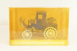 Daimler belt-driven Taxicab 1897, blue, Cursor 1:43