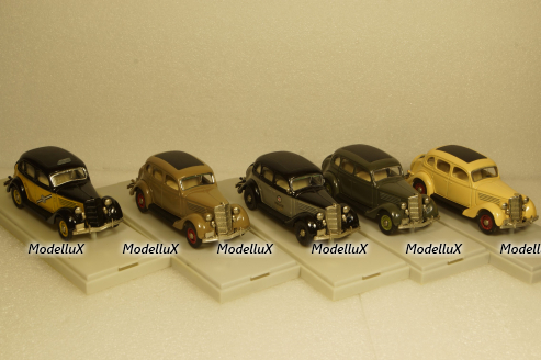 Ford V8 Conduite interieure fordor 1935, Khaki, Rextoys 1:43