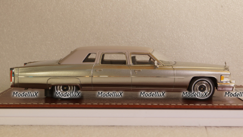 Cadillac Fleetwood Brougham Limousine 1976, silver, GIM018A, GIM 1:43