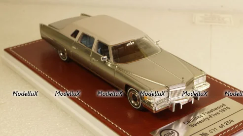 Cadillac Fleetwood Brougham Limousine 1976, silver, GIM018A, GIM 1:43