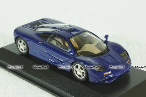 McLaren F1 Road 1996, blue metallic, 530133435, Minichamps 1:43