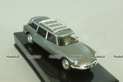 Citroen ID 19 Break 1960, grey, CLC326N,  IXO 1:43