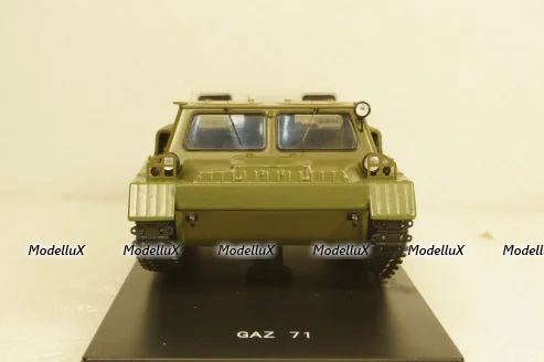 Газ-71 ГТ-СМ снегоболотоход 1968, хаки, SSM3001, SSM 1:43