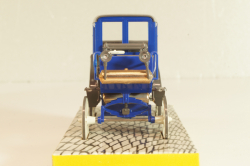 Daimler belt-driven Taxicab 1897, blue, Cursor 1:43
