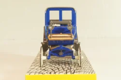Daimler belt-driven Taxicab 1897, blue, Cursor 1:43