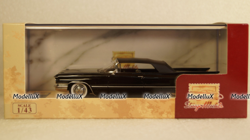 Cadillac Series 62 Convertible Closed roof 1960, STM60304, Stamp models 1:43