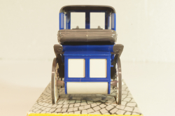 Daimler belt-driven Taxicab 1897, blue, Cursor 1:43