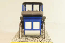 Daimler belt-driven Taxicab 1897, blue, Cursor 1:43