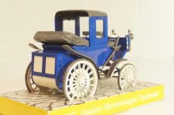 Daimler belt-driven Taxicab 1897, blue, Cursor 1:43