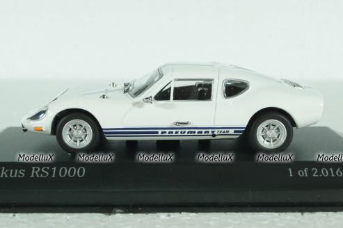 Melkus RS 1000 1972, white, 430010121,  Minichamps 1:43