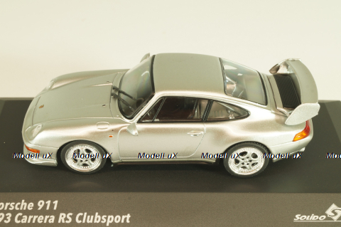 Porsche 911 (993) Carrera RS Clubsport silver, 4313803, Solido 1:43 Уценка!