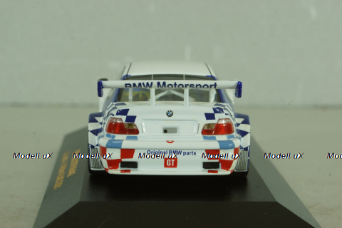 BMW M3 GTR V8 #42 ALMS 2001, JJ.Lehito/J.Muller ALMS 2001, white, GTM006, IXO 1:43
