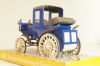 Daimler belt-driven Taxicab 1897, blue, Cursor 1:43