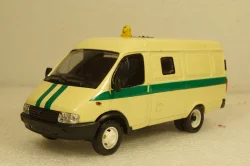 Газ-3221, Газель, Инкассаторская,Агат 1:43