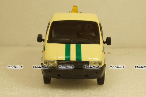 Газ-3221, Газель, Инкассаторская,Агат 1:43