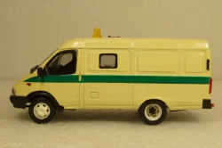 Газ-3221, Газель, Инкассаторская,Агат 1:43