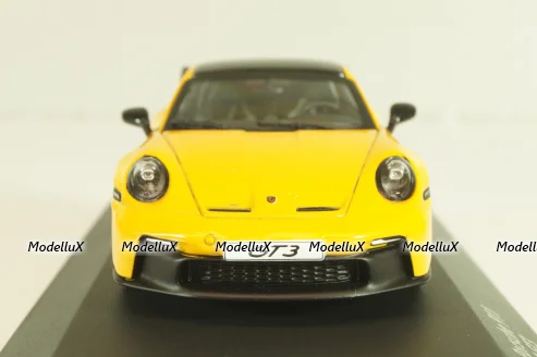 Porsche 911 (992) GT3 2023 yellow/black, 4312504, Solido 1:43