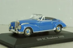 Mercedes-Benz 300 SC Roadster (W188) 1952, blue, 7905012, Atlas 1:43