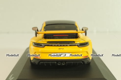 Porsche 911 (992) GT3 2023 yellow/black, 4312504, Solido 1:43