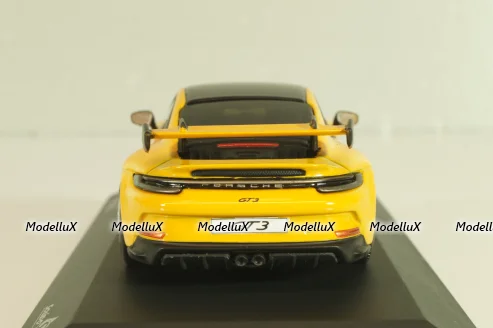Porsche 911 (992) GT3 2023 yellow/black, 4312504, Solido 1:43
