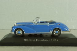 Mercedes-Benz 300 SC Roadster (W188) 1952, blue, 7905012, Atlas 1:43